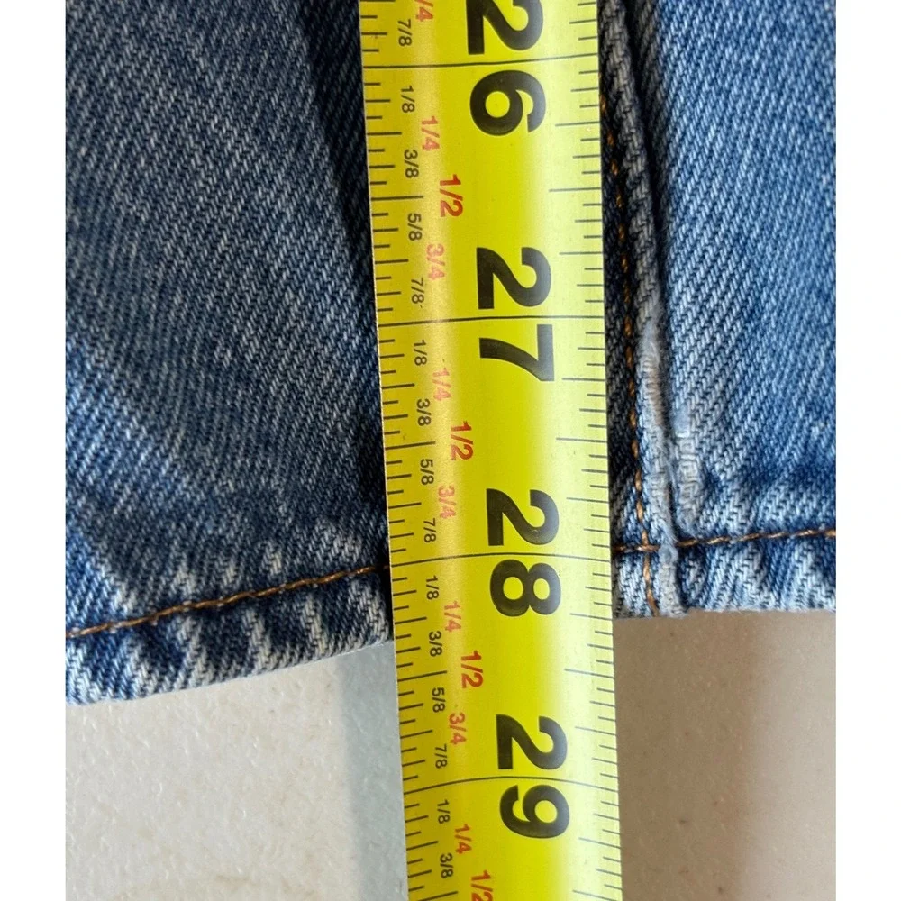 Levi's 501 Original Fit Jeans Mens 31x30 Blue Straight Leg Button Fly Denim